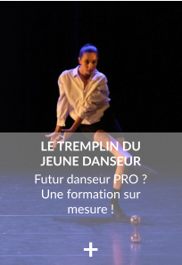 LE TREMPLIN DU JEUNE DANSEUR  Futur danseur PRO ? Une formation sur mesure !  +