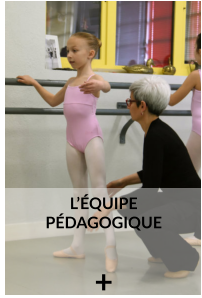 L’ÉQUIPE PÉDAGOGIQUE  +